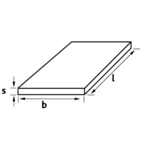Aluminium Plaat EN AW-5083 (AlMg4,5Mn) 3.3547 H111 geborsteld